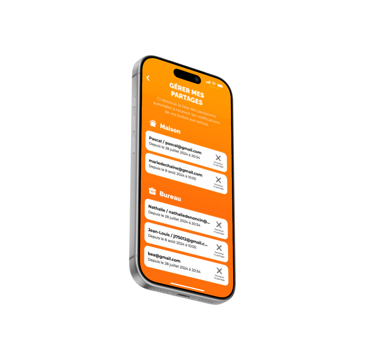 Notification sharing